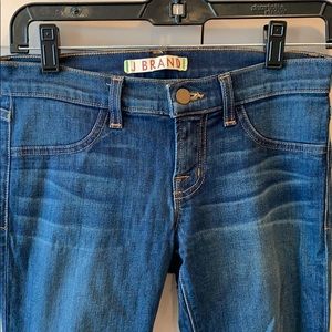 J brand legging skinny jean low rise dark wash